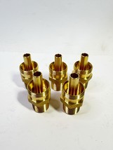 5-Imperial Brass DOT Rubber Hose 3/8” ID Insert X 1/2” Male NPT Adapter ... - $424.05 MXN
