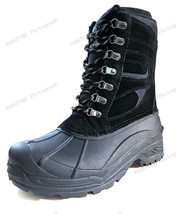 Brand New Men&#39;s Winter Snow Boots 10&quot; Leather Thermolite Waterproof Hiki... - €29,48 EUR