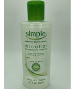 Simple Kind to Skin Micellar Cleansing Water 6.7 oz Sensitive Removes Ma... - $6.79 CAD