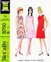 Misses' DRESS Vintage 1967  McCall's Pattern 8750 Size 10 - £9.59 GBP