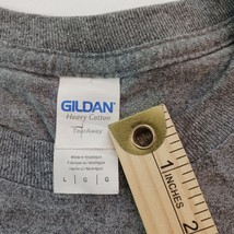 Gildan Heavy Cotton Crimson Tide National Champions Men's Gray Graphic T-Shirt L image 4