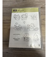 Stampin&#39; Up! Merry Crittermas Stamp Set - Christmas Animals Tree - £7.51 GBP