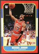 1986-87 Fleer Style #23 Michael Jordan Alternate Rookie Reprint - MINT - £1.54 GBP