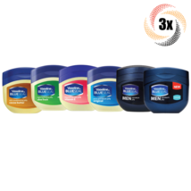 3x Jars Vaseline Blue Seal Variety Petroleum Jelly | 8.5oz | Mix &amp; Match! - £18.00 GBP