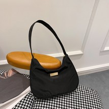 Women Shoulder Bag Retro Solid Color Messenger Bags Zipper All-Match Phone Cresc - £13.79 GBP