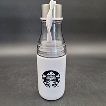 Rare New Starbucks Korea 2018 White Sunny Strap Water Bottle Tumbler 500ml - £71.21 GBP