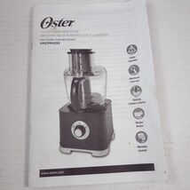 Oster 11-Cup Food Processor FPSTFP4255 Owner's Manual User Guide instruc... - $13.00