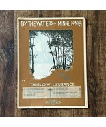 Vintage Sheet Music &quot;By the Waters of Minnetonka&quot; Thurlow Lieurance High... - $185.41 MXN