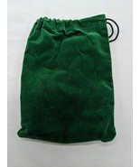Green Felt RPG DND Dice Bag 5&quot; X 7&quot; - $9.62