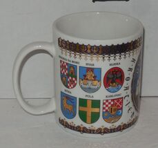 Vintage dubrovnik Croatia Coffee Mug Cup Ceramic - $8.88
