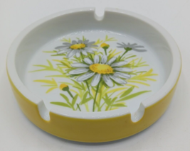 Vintage Fitz and Floyd Variations Daisies Ceramic Ashtray - £10.24 GBP