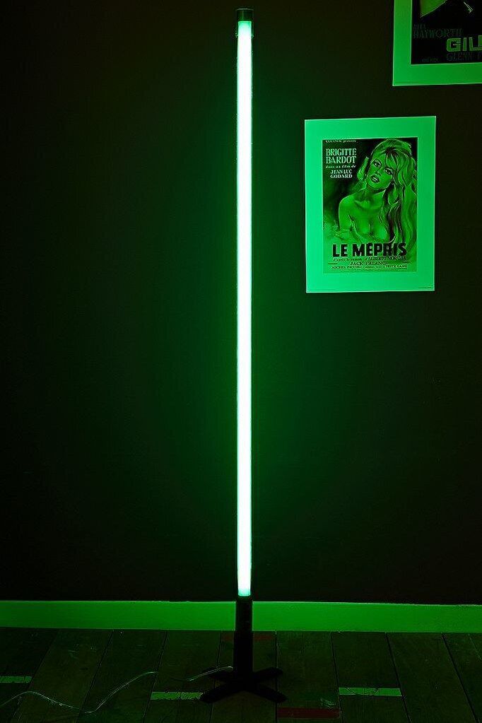 Primary image for SELETTI Neonlampe Linea Led Neon Lamp Moderner Stil Grün Höhe 140 CM 7758