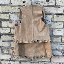 John R. Craighead Co. Girls Suede Indian Costume Size M Made In USA - £38.83 GBP