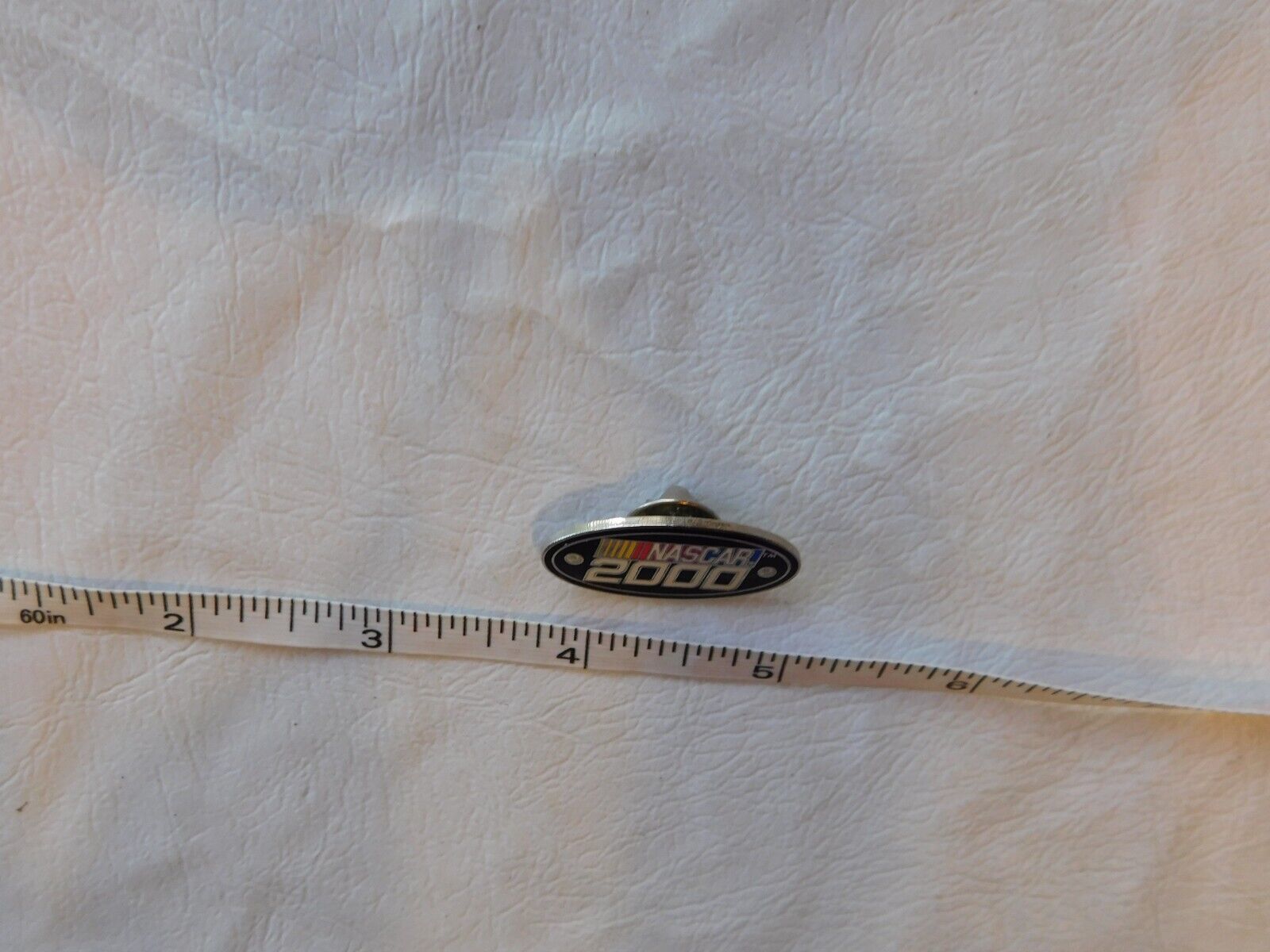 NASCAR Lapel Pin Hat Pin Black Oval NASCAR 2000 Pre-owned - $29.69