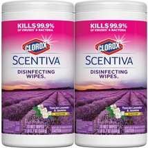 Clorox Scentiva Tuscan Lavender Disinfecting Wipes - £43.15 GBP