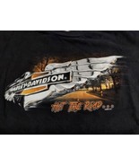 Washington City Pa Steel City Harley Davidson 2XL Shirt Black HIt the Ro... - £21.81 GBP