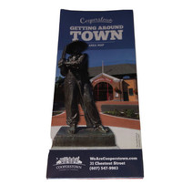 Cooperstown Getting Around Town Area Map New York 2022 - £3.83 GBP