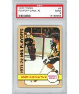 1972 Topps Playoff Game #3 #4 PSA 9 P1407 - $79.20