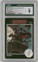 CGC 9 Silver 1991 AD&amp;D TSR Card #611 Clyde Caldwell Strahd Ravenloft Cover Art - £21.35 GBP