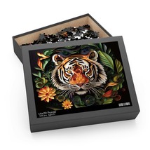 Personalised/Non-Personalised Puzzle, Tiger, awd-417, (120, 252, 500-Piece) - £19.94 GBP+