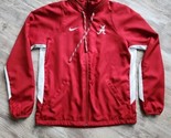 Nike Dri-Fit Alabama Crimson Tide Zip Stowaway Hood Track Jacket Womens ... - £29.32 GBP