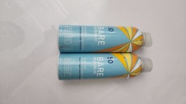 2 Bare Republic Clearscreen Clean &amp; Invisible Sunscreen , SPF 50, 6oz Pe... - £10.80 GBP
