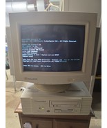 Packard Bell 650CD Desktop Computer  1401S  Monitor With Speakers Tested... - $683.74 CAD