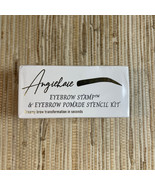 Angiehaie Eyebrow Stamp &amp; Eyebrow Promade Stencil Kit Medium Brown - £11.21 GBP