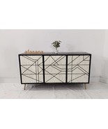 New handmade bone inlay buffet, bone inlay furniture, bone inlay chest, - $3,069.86 CAD