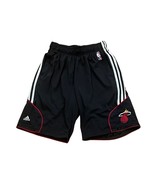 Adidas Miami Heat NBA Basketball Shorts Black Men&#39;s Size Small - $24.99