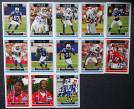 2006 Topps Indianapolis Colts Team Set of 13 Football Cards - £5.51 GBP