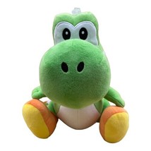 New SUPER MARIO Green Yoshi 7&quot; Plush All Star Collection Little Buddy - £17.45 GBP