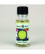 Heart Chakra (Love &amp; Compassion), Sun&#39;s Eye Chakra Oil, 1/2 Ounce Bottle - £13.79 GBP