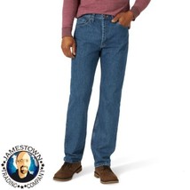 Wrangler Men&#39;s Five Star  Blue Jeans Size 40x32 Regular Fit Denim 5 Pock... - £14.14 GBP