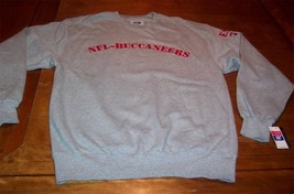 Tampa Bay Buccaneers Bucs Nfl Football Stitched Crew Sweatshirt Large New - £19.77 GBP