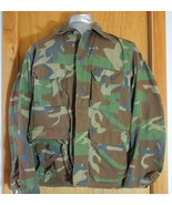 Vintage US Army Green CAMOUFLAGE JACKET Field Fatigue Mens Medium Regular - $48.39 CAD