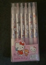 New 12 pcs Gel Pen Hello Kitty Metal Hook Pens (BN22) - £9.52 GBP