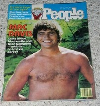 Mac Davis People Weekly Magazine Vintage 1980 - £19.65 GBP