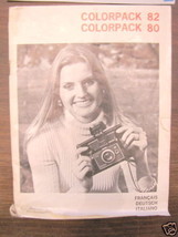 KODAK COLORPACK 82 80 CAMERA MANUAL RARE-
show original title

Original ... - £13.39 GBP