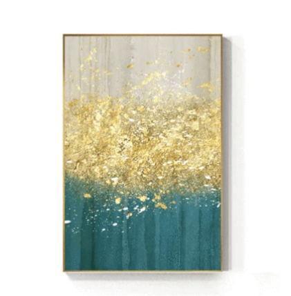 HQ Canvas Print Wall Art THE GOLDEN SPLASH FRAME AVAILABLE Item image 2