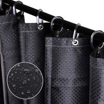 SPEPLA Shower Curtain Liner 71x71 White Waterproof Washable with Hooks - €3,86 EUR