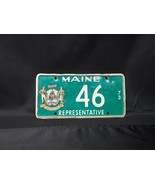 1973 Maine Representative License Plate # 46 - Obsolete  - $1,130.36 MXN