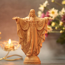 Christ the King figurine Sacred Heart of Jesus Statue Catholic Gifts Religious - £52.61 GBP