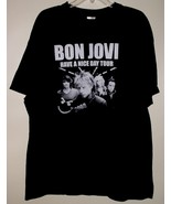 Bon Jovi Concert Shirt Vintage 2006 Have A Nice Day Alternate Design 2X-... - $226.40 CAD