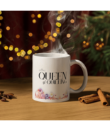 Mug ”QUEEN OF QUILLING” Gift Mom, Gift Grandma, Young Artist Gift  - $15.90+