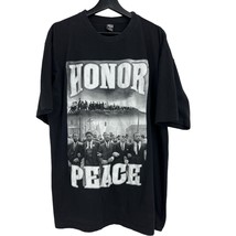 Martin Luther King Jr t-shirt 2XL mens black shirt honor peace oversized... - $12.87