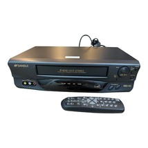 Sansui VHF6010 4 Head VHS VCR with Remote Cables &amp; HDMI Adapter - $156.78