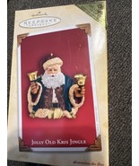 Hallmark Keepsake Ornament 2004 Jolly Old Kris Jingle Red Green Bell Orn... - £10.45 GBP