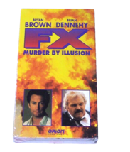 FX -  Murder by Illusion VHS 1986 Bryan Brown Brian Dennehy - Sealed! - $5.93