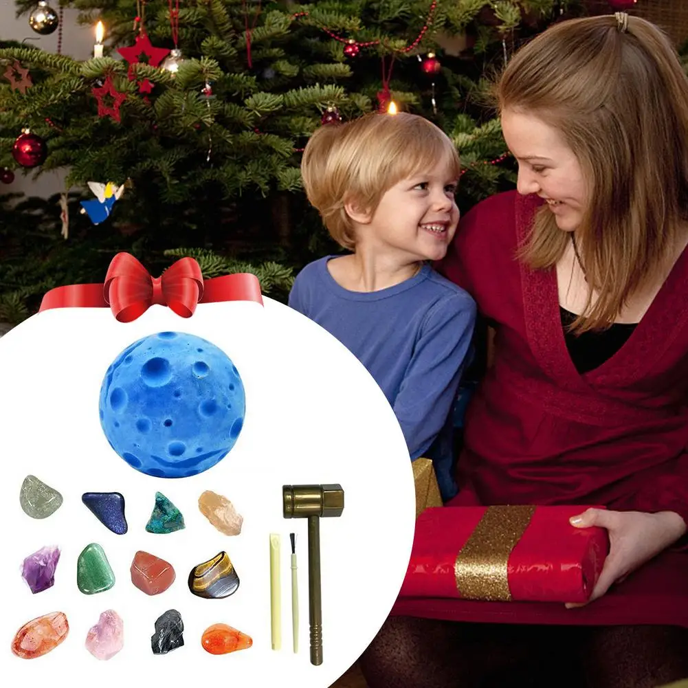 Game Fun Play Toys Gemstone Dig Kit Crystal Excavation Game Fun Play Toyss With  - £23.05 GBP